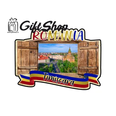 Timisoara romania, magnet frigider mgs149